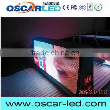 Electronic Fence 3g Taxi Led Display Oscarled Taxi Roof photo-2