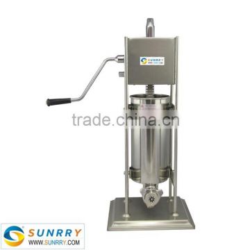 Manual churros machine for sale with 7 liters double speed stainless steel churros filler and cart (SUNRRY SY-CH7)