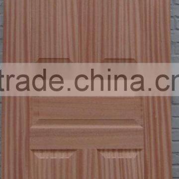 sapelli molded wood veneer door skin