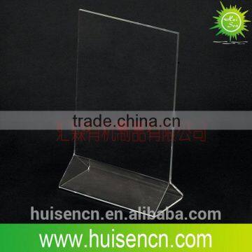 High quality acrylic menu stand,menu stand