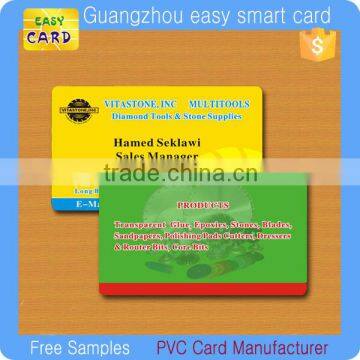 Custom Printed PVC Transparnet Name Card photo-5