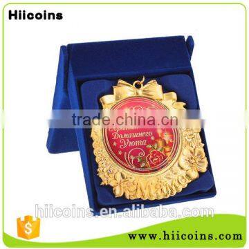 Wholesale metal medal custom hight quality gold medal popcorn medal