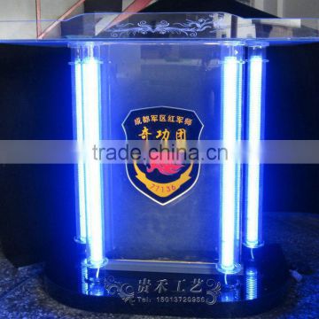 cheap dj light with LED lights, bar table for bar, Bar Club Furniture blue light