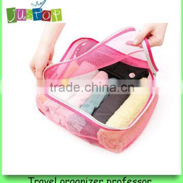 FDX large clothes mesh bag organizer for travel