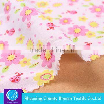 Textile fabric supplier 2016 new Wholesale Woven polyester cotton fabric printed