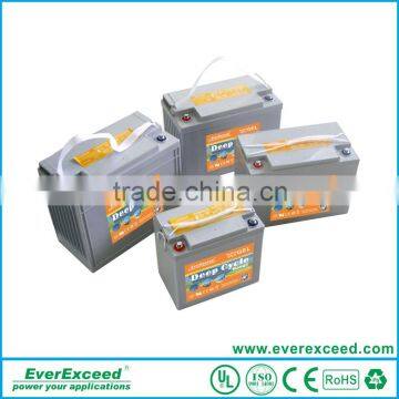 2016 High quality EverExceed 12v sealed lead acid battery with ISO9001 / ISO4001 CE / UL / IEC