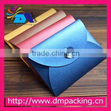 custom small card envelopes 250g pearl paper envelope