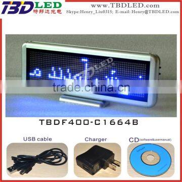 LED Desk Message Board/led Message Sign Board/led Scrolling Message Mini Display