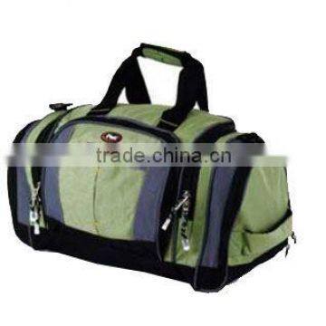 Wholesale contrast colour 1200D nylon travel bag