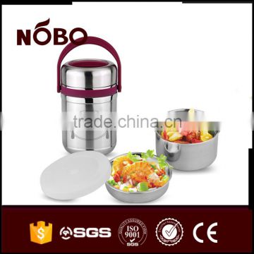 hot pot thermo food container with plastic