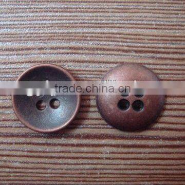 12.5mm 2013 fashion 4 holes antique copper button