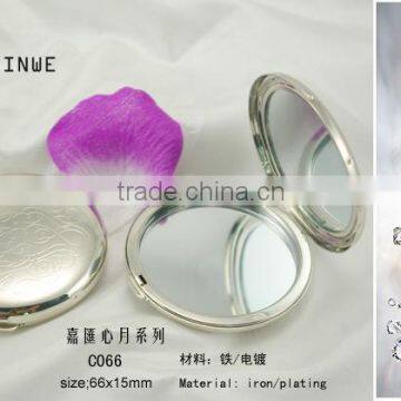 Compact Foldable makeup mirror /Lady favourite elegant handheld professional makeup mirror