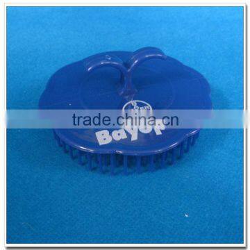 Plastic dog grooming brush