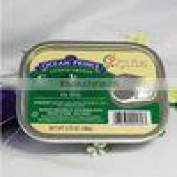 Canned Sardines with Oil (in Vegetable Oil)