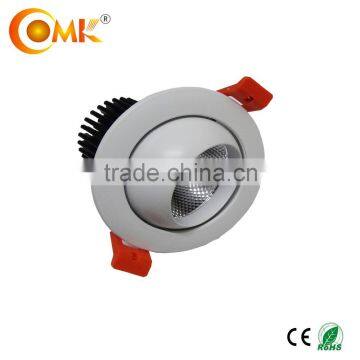 Die-cast Aluminium 5w 7w cut out 80mm ceiling downlight fixture with two years warranty wwww xxx com led down light