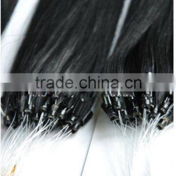 China Wholesale hair extensions brazilian micro ring loop hair extensions