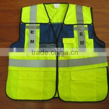 18 years experience EMS Work vest EMS Safety Vest