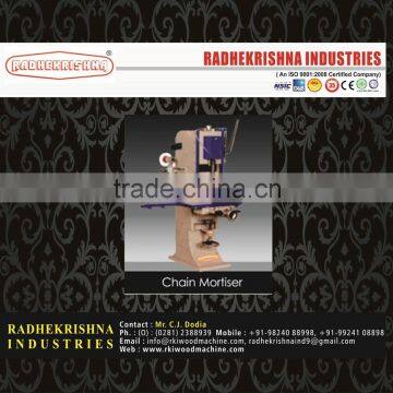 wood working Chain Mortiser Machine