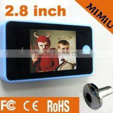 Wireless Electronic Peephole Door Viewer with battery