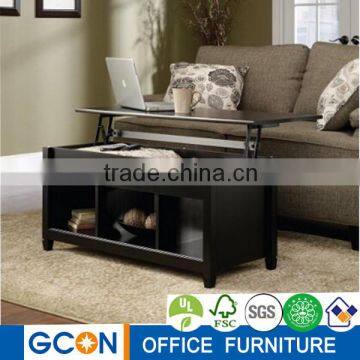 Lift top coffee table with storage living room modern desk