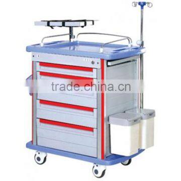 Medical Hospital ABS Emergency Trolley