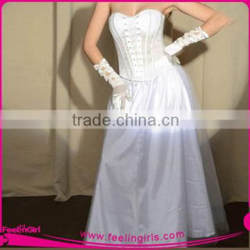 Drop Shipping Bridal Tight Lacing Corset Dress