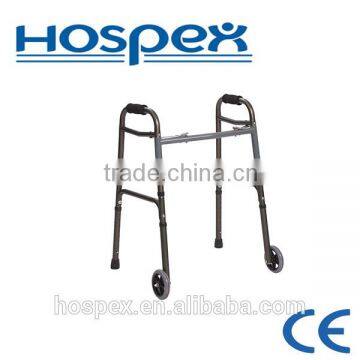 Non-reciprocating Aluminium walker with two castor