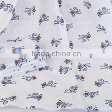 100% Cotton Muslin Swaddle Blanket Baby photo-2