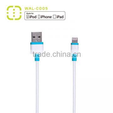 walnut private model mfi cable for iphone 6 for distributor