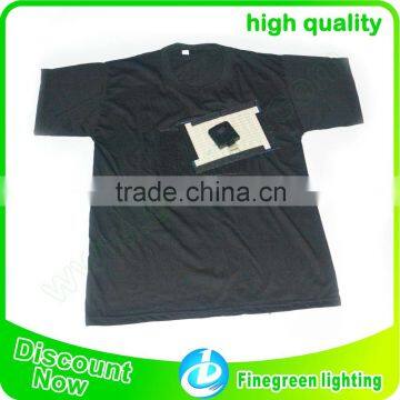 Promotional Wireless el T-shirt photo-4