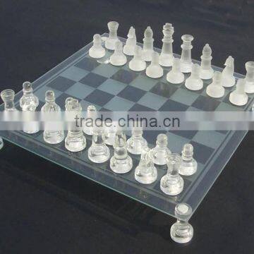 Glass Chess Set With Youth,Medium,Large Size photo-2