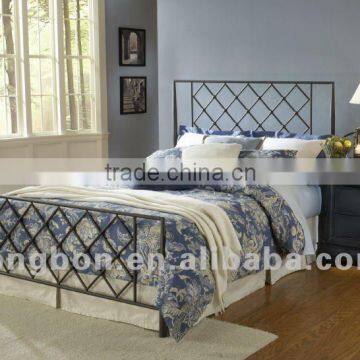 Top-selling newest modern princess style iron bed frame