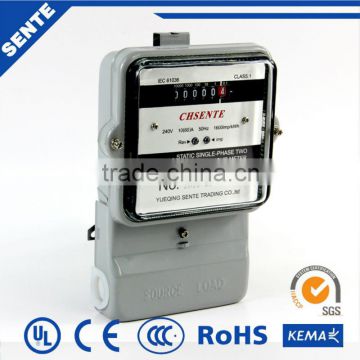 DDS196 Type single phase electronic abstraction of electricity prevention watt hour digital meter