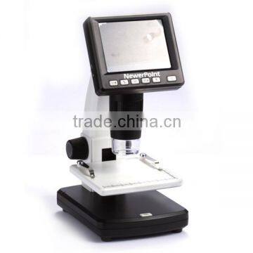 High Quality 5M USB Standalone Digital Microscope LCD Video Microscope for Student Laboratory