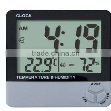 outdoor electronic clock thermometer hygrometer manufacture with CE certification