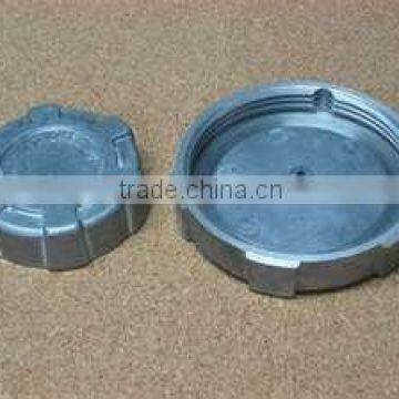 die casting mould and moulded cap or top die casting part