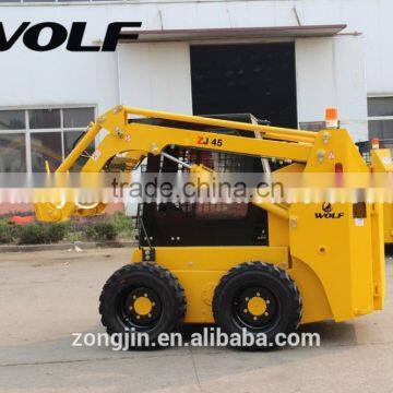 WOLF landscaping machinery 700KG Loading Capacity BobcatSkid Steer Loader