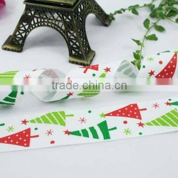 Wholesale christmas decoration grosgrain ribbon