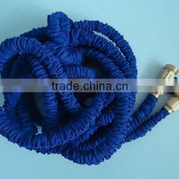 brass fitting expandable garden hose