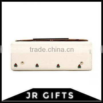 Modern Design Advanced White PU Bag With Buckle