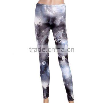 Digital Sublimation Printed Leggings, Custom Design Top Quality Fourway Lycra Fabric photo-6