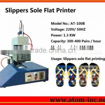 Slippers Sole Flat Printer With Very Hot Price