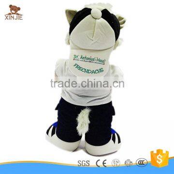 Custom Made Animal Shape Plush Mascot Doll Cute Soft Fox Mascot photo-4