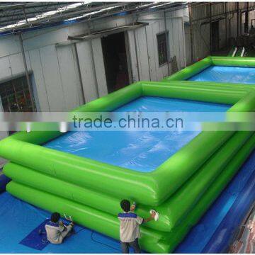 swimming pool outdoor, large inflatable pool set, playtime