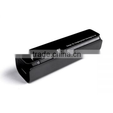 Universal 2200mah 2000mah portable power banks 2600mah Lipstick mobile phone travel charger power bank low price rohs