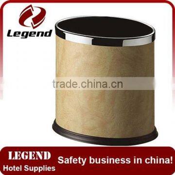 Hot Type Leather Body Recycling Waste Bin Metal Inner photo-6