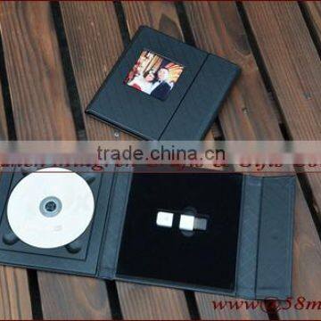 Wedding Leather CD DVD USB Box Case Album