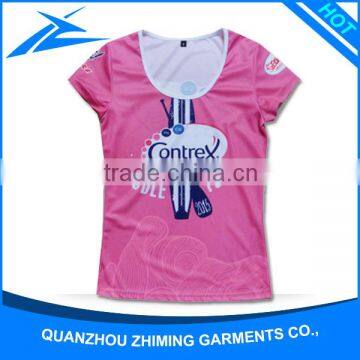 Short Sleeve Surf Sublimation Lycra Custom Rashguard Mma For Women