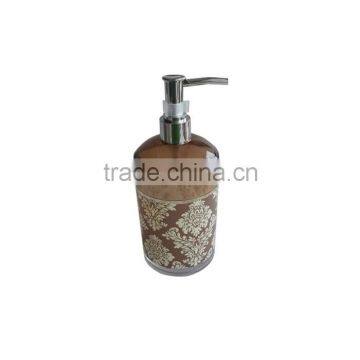 bathroom decor plastic hand soap dispenser