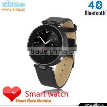 IOS & Android Bluetooth 4.0 Round Smart Watch S365 with SOS/G-sensor/Voice/Speaker for apple iphone 6 plus/6 Samsung S6 edge/S5                        
                                                Quality Choice